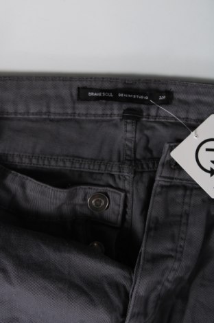 Ανδρικό παντελόνι Brave Soul, Μέγεθος M, Χρώμα Γκρί, Τιμή 7,62 €