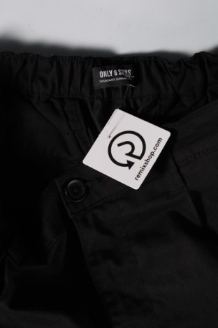Pantaloni de bărbați Only & Sons, Mărime M, Culoare Negru, Preț 34,80 Lei