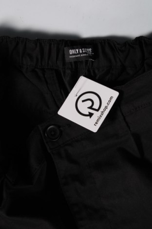 Herrenhose Only & Sons, Größe M, Farbe Schwarz, Preis € 6,88