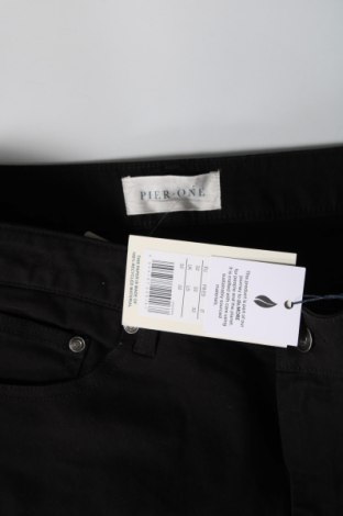 Мъжки панталон Pier One, Размер M, Цвят Черен, Цена 13,80 лв.