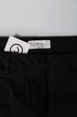 Мъжки панталон Pier One, Размер M, Цвят Черен, Цена 15,64 лв.