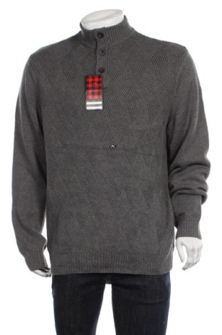 Ανδρικό πουλόβερ Chaps, Μέγεθος XL, Χρώμα Γκρί, Τιμή 7,57 €