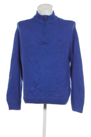 Ανδρικό πουλόβερ Chaps, Μέγεθος XL, Χρώμα Μπλέ, Τιμή 17,94 €