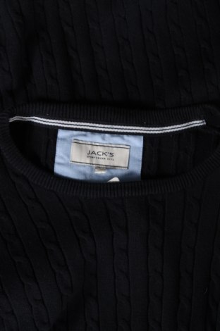 Ανδρικό πουλόβερ Jack's, Μέγεθος L, Χρώμα Μπλέ, Τιμή 4,75 €