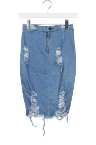 Φούστα Fashion nova, Μέγεθος XS, Χρώμα Μπλέ, Τιμή 9,34 €