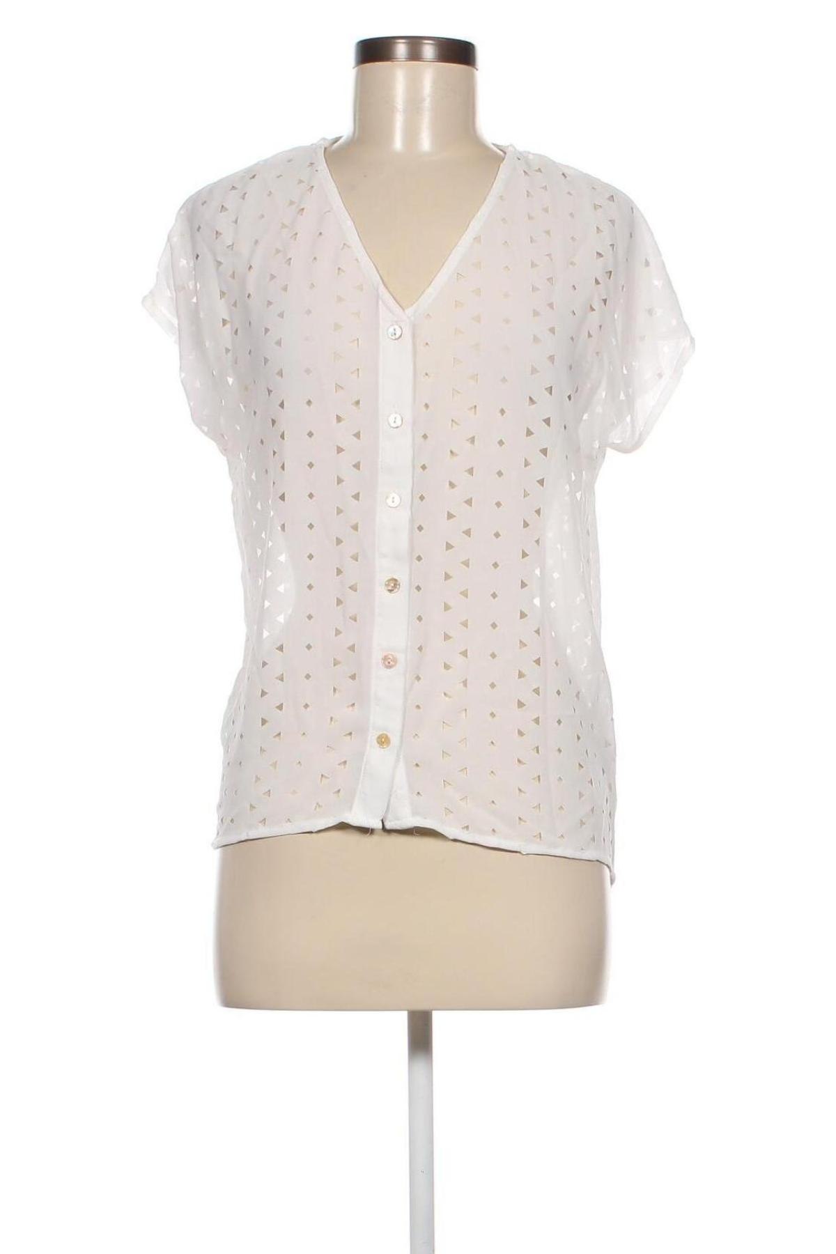 Γυναικείο πουκάμισο Dr. Denim, Μέγεθος XS, Χρώμα Λευκό, Τιμή 1,60 €