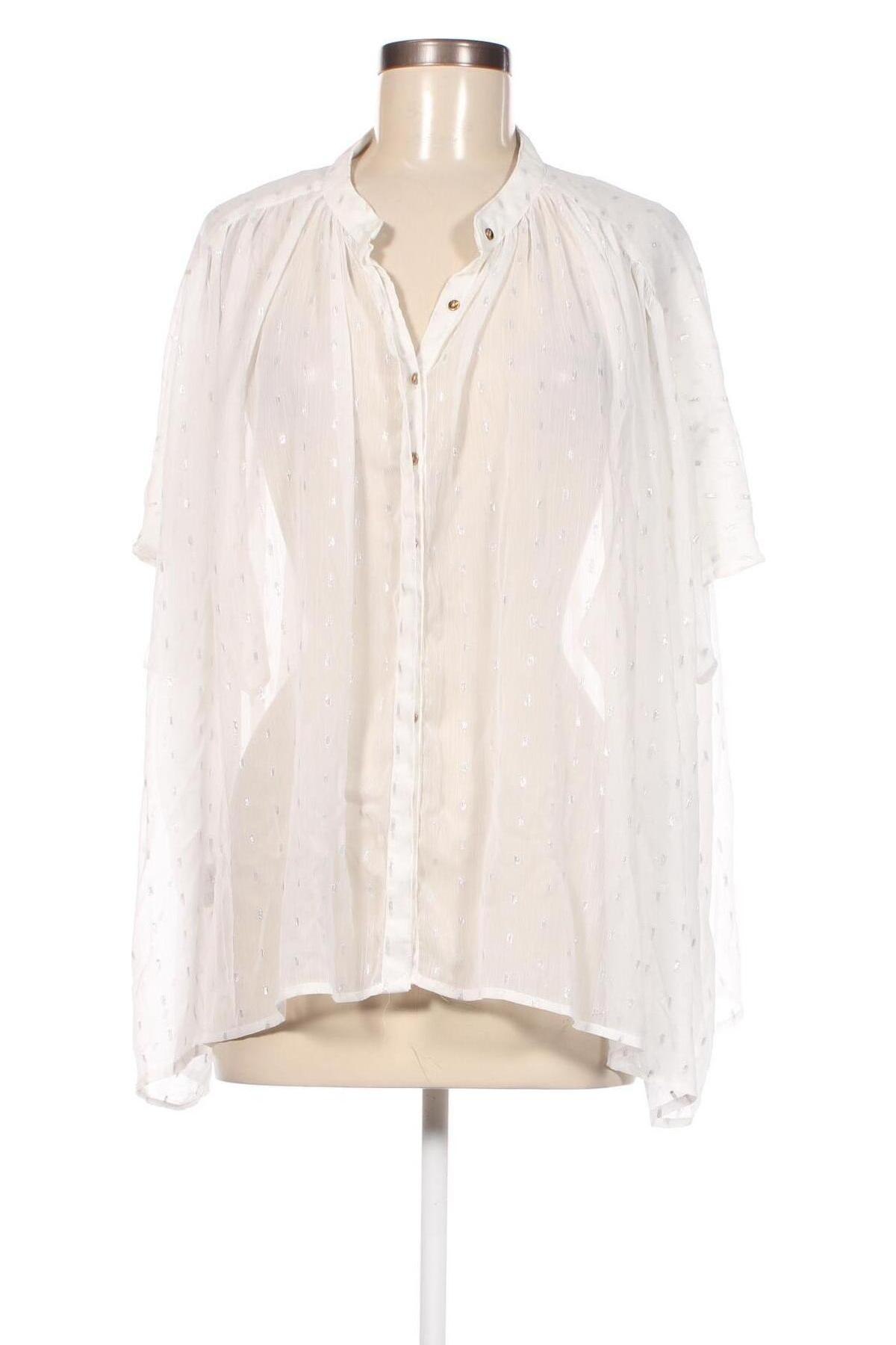 Γυναικείο πουκάμισο Mango, Μέγεθος S, Χρώμα Λευκό, Τιμή 12,37 €