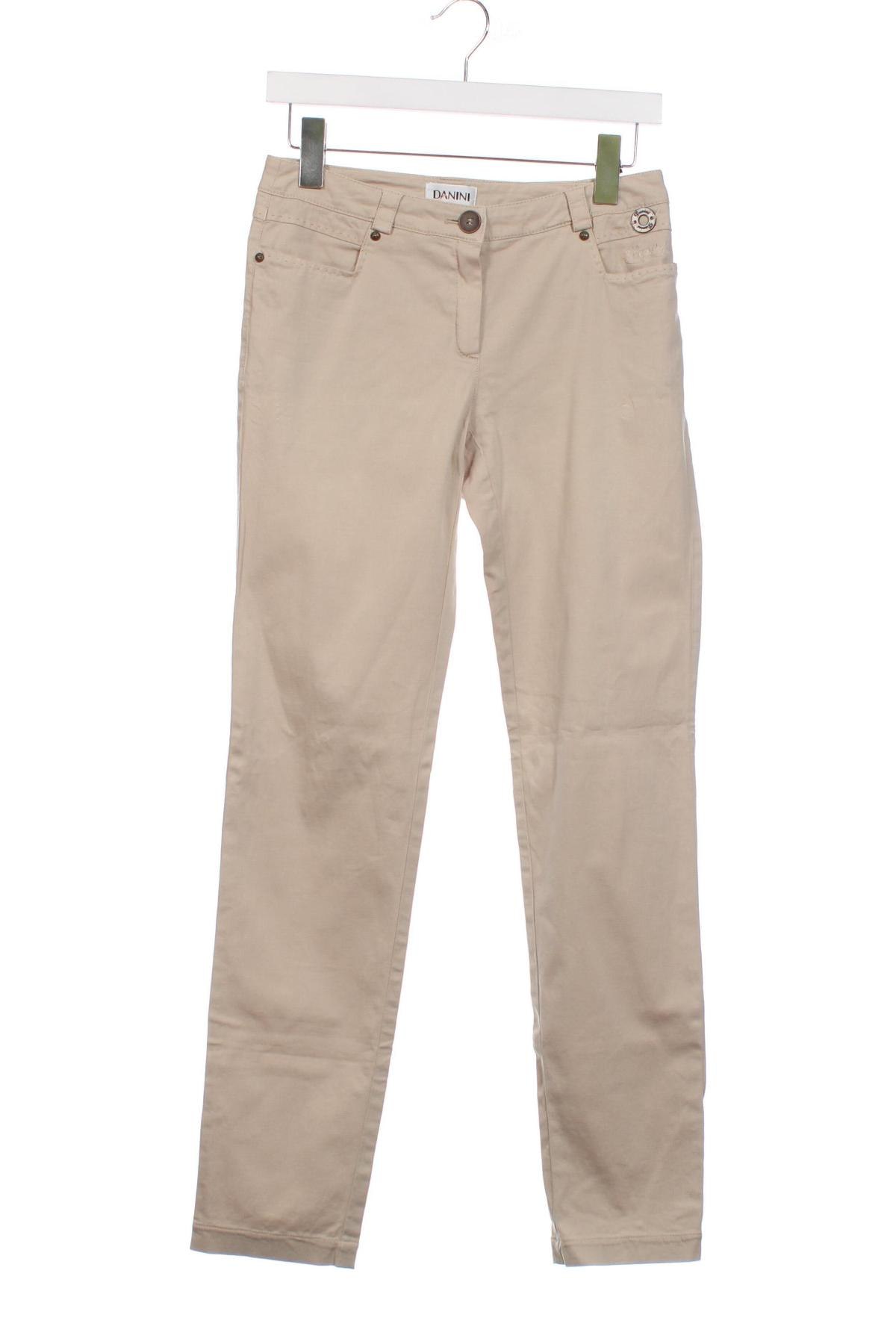 Дамски панталон Danini, Размер XS, Цвят Бежов, Цена 3,50 лв.