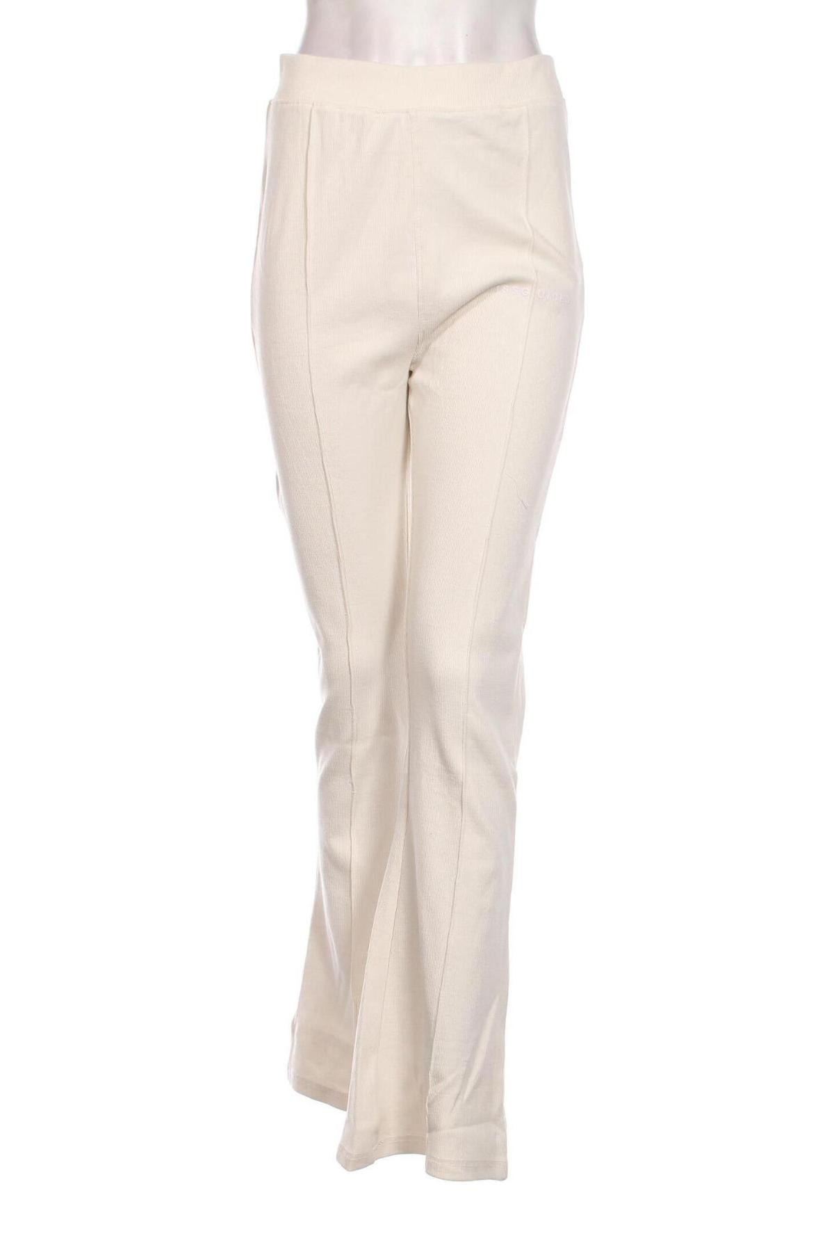 Дамски панталон Missguided, Размер M, Цвят Екрю, Цена 26,68 лв.