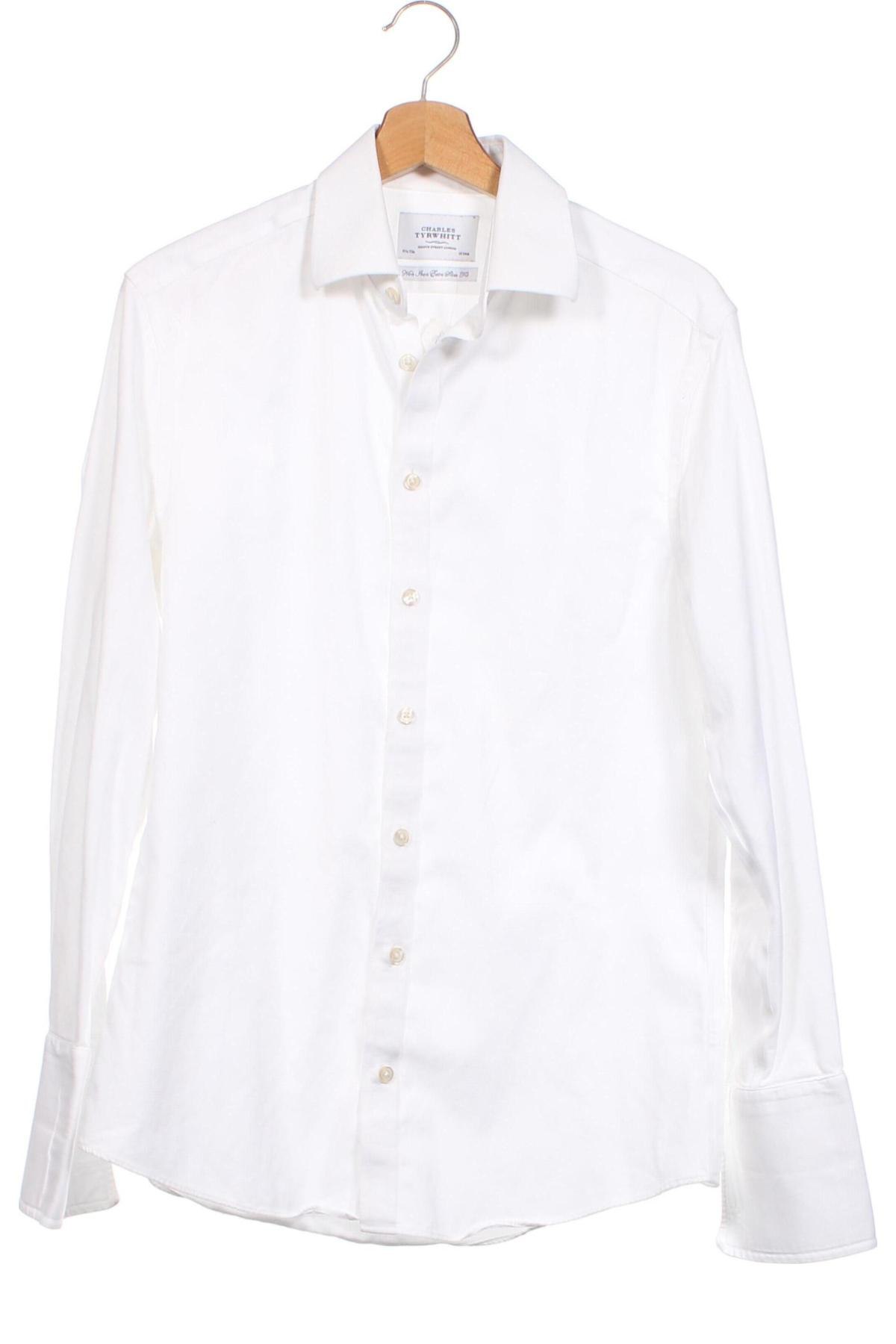 Мъжка риза Charles Tyrwhitt, Размер M, Цвят Бял, Цена 39,00 лв.