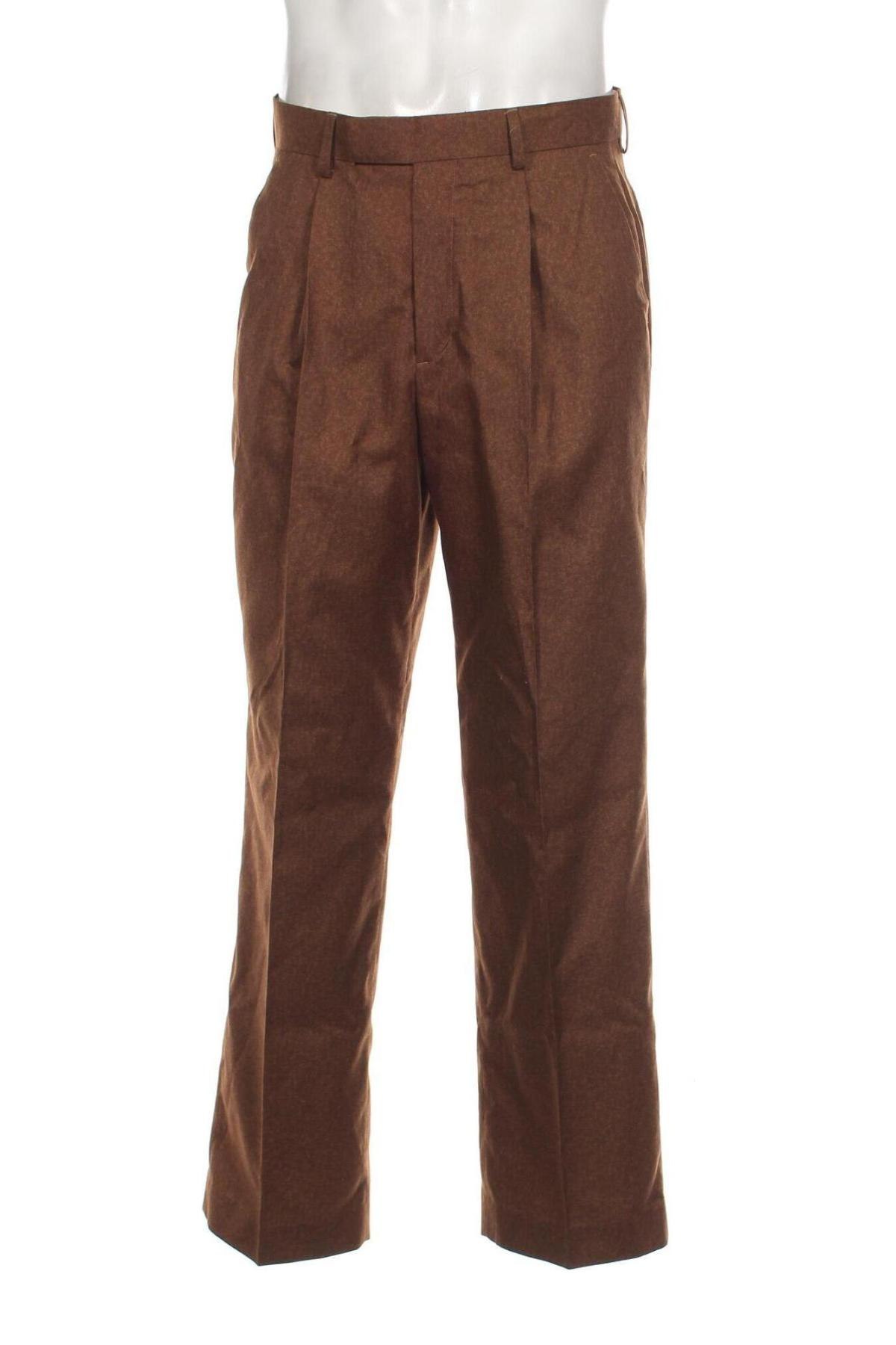 Pantaloni de bărbați ASOS, Mărime M, Culoare Maro, Preț 286,18 Lei