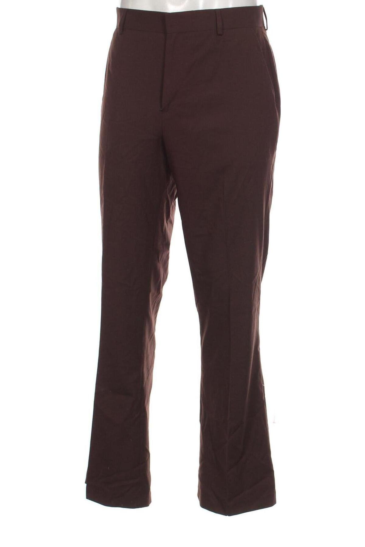 Ανδρικό παντελόνι ASOS, Μέγεθος L, Χρώμα Καφέ, Τιμή 4,04 €