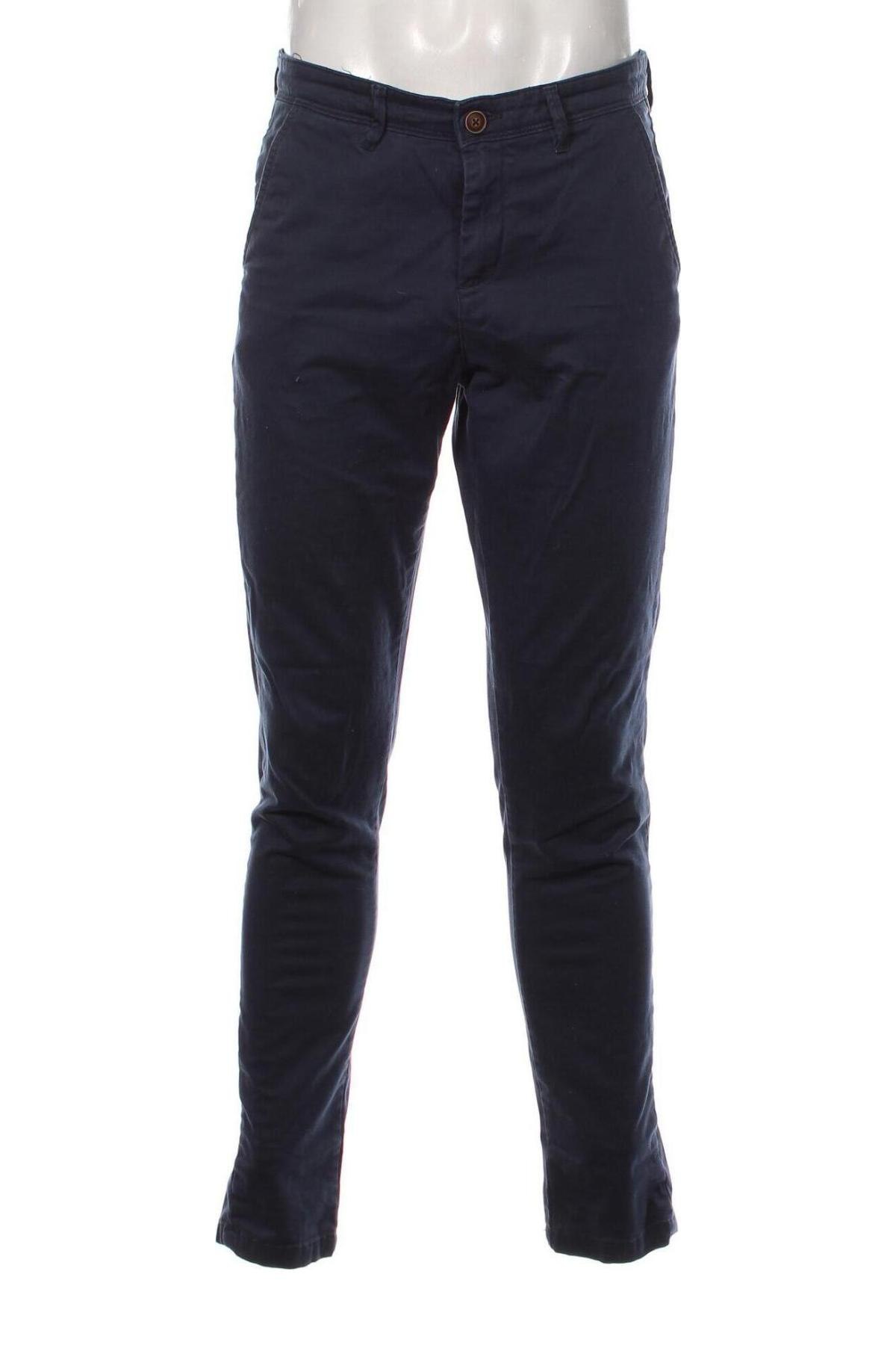 Pantaloni de bărbați Jack & Jones, Mărime M, Culoare Albastru, Preț 269,74 Lei