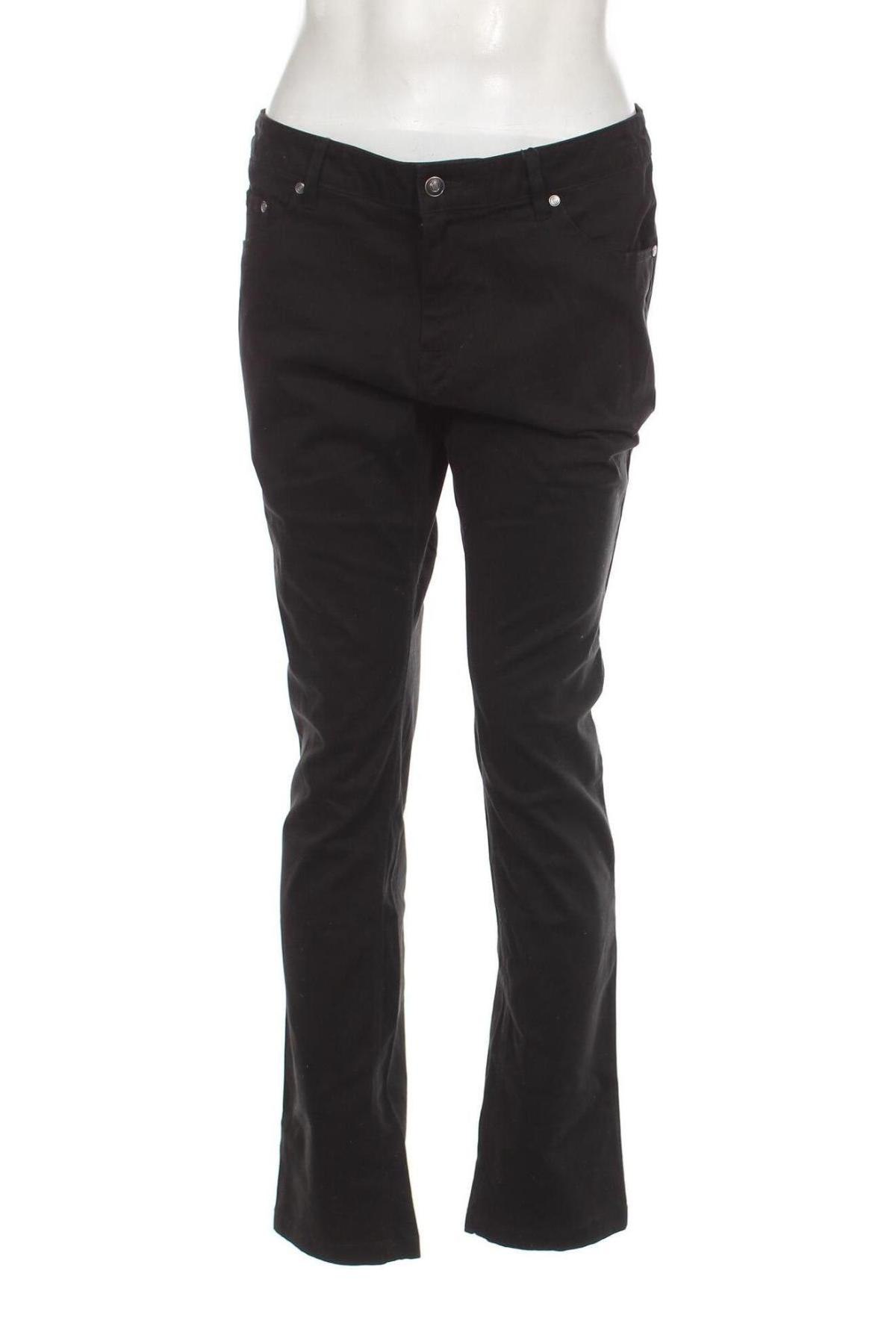 Мъжки панталон Pier One, Размер M, Цвят Черен, Цена 13,80 лв.