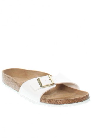 Hausschuhe Birkenstock, Größe 39, Farbe Weiß, Preis € 53,79