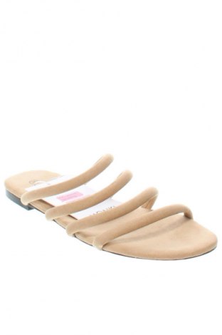 Hausschuhe Monki, Größe 39, Farbe Beige, Preis € 6,29