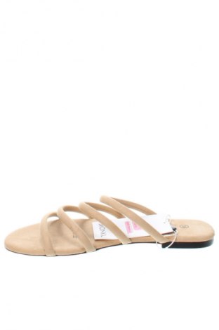 Hausschuhe Monki, Größe 39, Farbe Beige, Preis 6,29 €