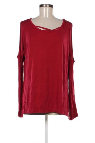 Damen Shirt, Größe 5XL, Farbe Rot, Preis 5,49 €