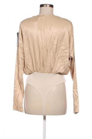 Damenbluse-Body NA-KD, Größe S, Farbe Beige, Preis € 22,49