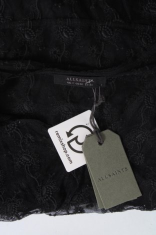 Дамска блуза AllSaints, Размер XS, Цвят Черен, Цена 48,99 лв.