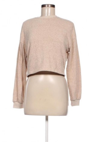 Damen Shirt Bershka, Größe XS, Farbe Beige, Preis € 4,29