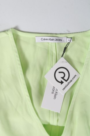 Damen Shirt Calvin Klein Jeans, Größe XS, Farbe Grün, Preis € 15,99