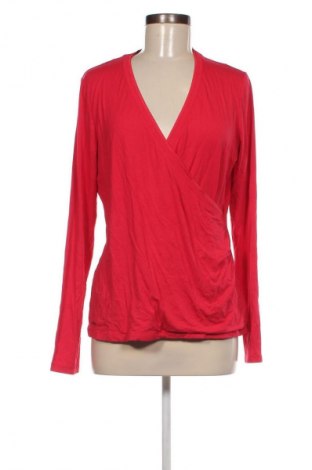 Γυναικεία μπλούζα Comma,, Μέγεθος L, Χρώμα Κόκκινο, Τιμή 29,99 €