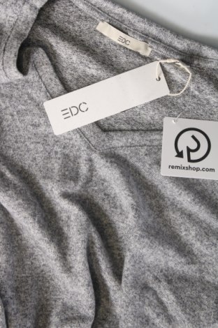 Γυναικεία μπλούζα Edc By Esprit, Μέγεθος XS, Χρώμα Γκρί, Τιμή 7,49 €