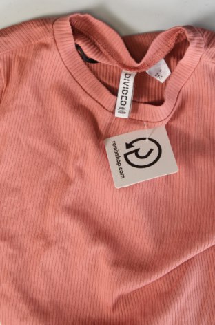 Damen Shirt H&M Divided, Größe XS, Farbe Rosa, Preis 4,99 €