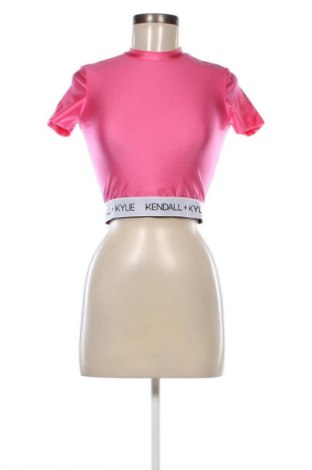 Damen Shirt Kendall & Kylie, Größe XS, Farbe Rosa, Preis 8,99 €