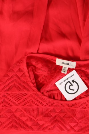 Damen Shirt Meraki, Größe M, Farbe Rot, Preis € 3,99