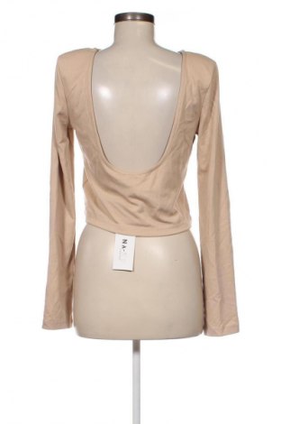 Damen Shirt NA-KD, Größe XL, Farbe Beige, Preis 6,99 €