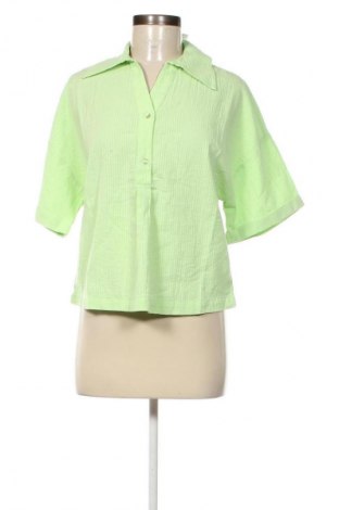 Дамска блуза Pieces, Размер XS, Цвят Зелен, Цена 46,29 лв.