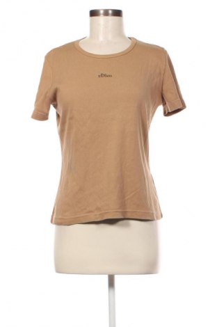 Damen Shirt S.Oliver, Größe L, Farbe Beige, Preis 10,99 €