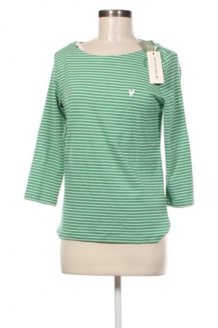 Γυναικεία μπλούζα Tom Tailor, Μέγεθος L, Χρώμα Πράσινο, Τιμή 39,99 €