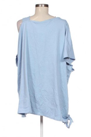 Damen Shirt Ulla Popken, Größe 4XL, Farbe Blau, Preis € 27,99