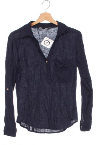 Damen Shirt Zara, Größe S, Farbe Blau, Preis € 6,99