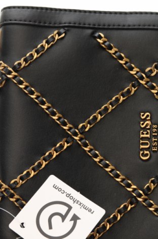 Дамска чанта Guess, Цвят Черен, Цена 159,29 лв.