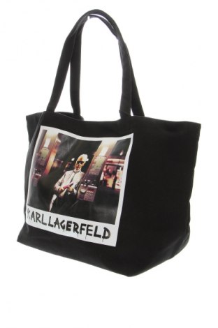 Дамска чанта Karl Lagerfeld, Цвят Черен, Цена 179,99 лв.