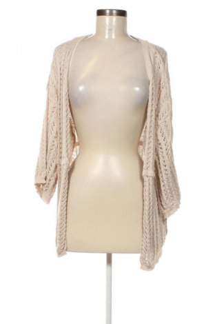 Damen Strickjacke, Größe L, Farbe Beige, Preis 5,99 €