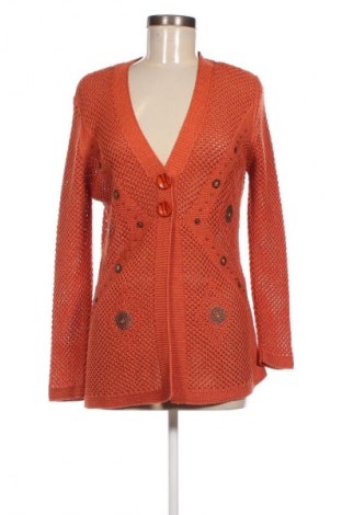 Damen Strickjacke, Größe L, Farbe Orange, Preis € 7,99