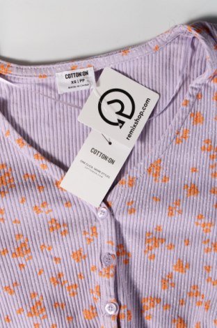 Дамска жилетка Cotton On, Размер XS, Цвят Лилав, Цена 13,99 лв.