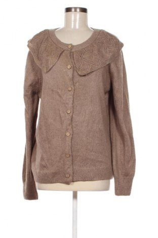 Damen Strickjacke Defacto, Größe L, Farbe Braun, Preis € 8,49