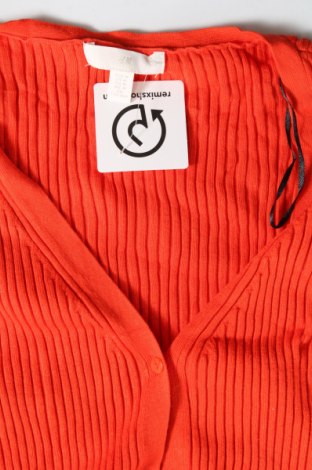 Damen Strickjacke H&M, Größe M, Farbe Orange, Preis 7,49 €