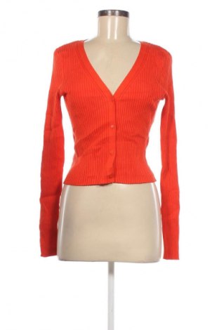 Damen Strickjacke H&M, Größe M, Farbe Orange, Preis 7,49 €