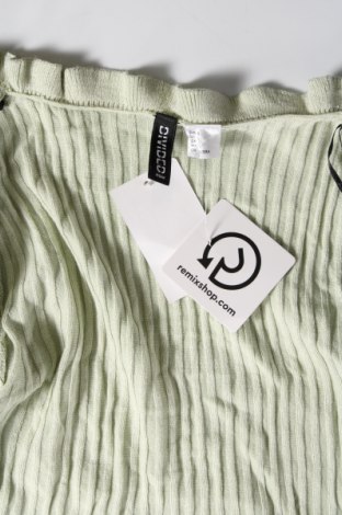 Дамска жилетка H&M Divided, Размер S, Цвят Зелен, Цена 4,99 лв.