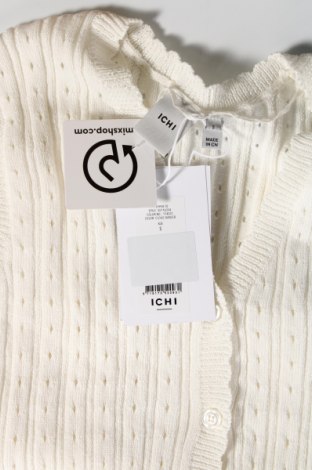 Cardigan de damă Ichi, Mărime S, Culoare Alb, Preț 45,99 Lei