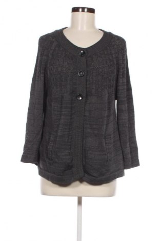 Cardigan de damă Jacqui-E, Mărime L, Culoare Gri, Preț 22,99 Lei