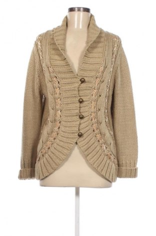 Damen Strickjacke Oui, Größe XL, Farbe Beige, Preis 19,99 €