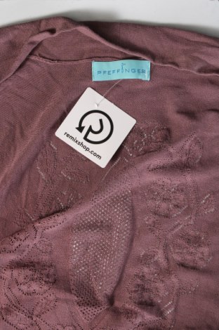 Damen Strickjacke Pfeffinger, Größe M, Farbe Aschrosa, Preis € 6,49